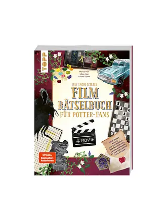 TOPP / FRECH VERLAG | Livre - Le livre d'énigmes cinématographiques non officiel pour les fans de Potter. Plus de 100 énigmes, quiz et casse-têtes sur les succès du cinéma Hart, Marisa Hart, Lillian | 